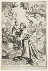 Saint Anthony av Padua, slutten av 1630-årene